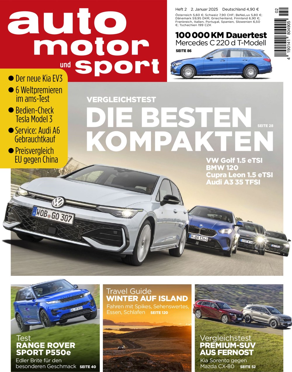 Auto Motor Und Sport Magasin Tyskland 2025-02 Originaludgave