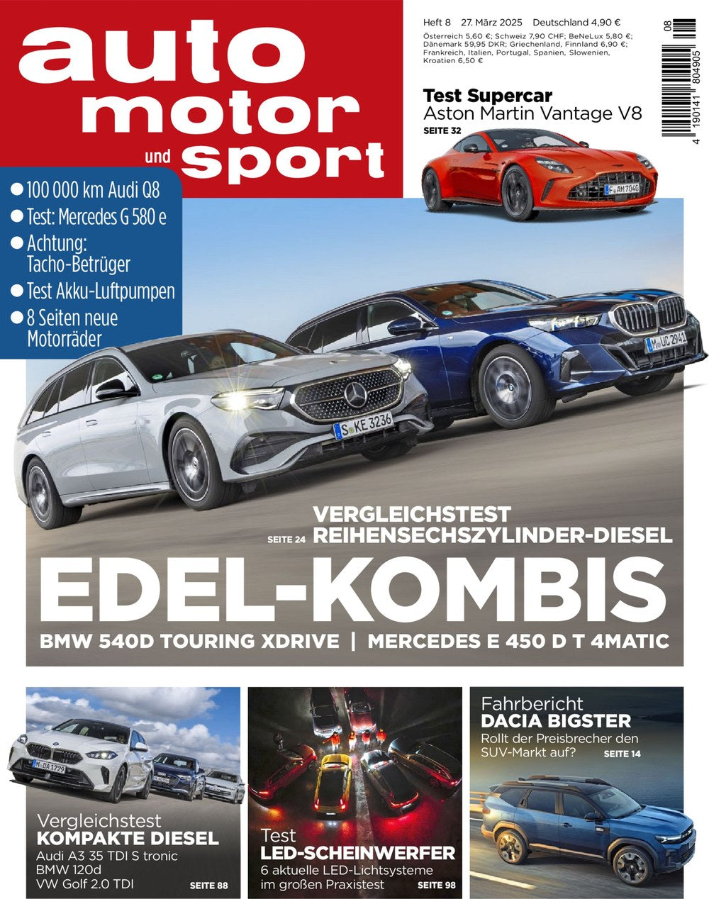 Auto Motor und Sport Tijdschrift Duitsland 2025-08