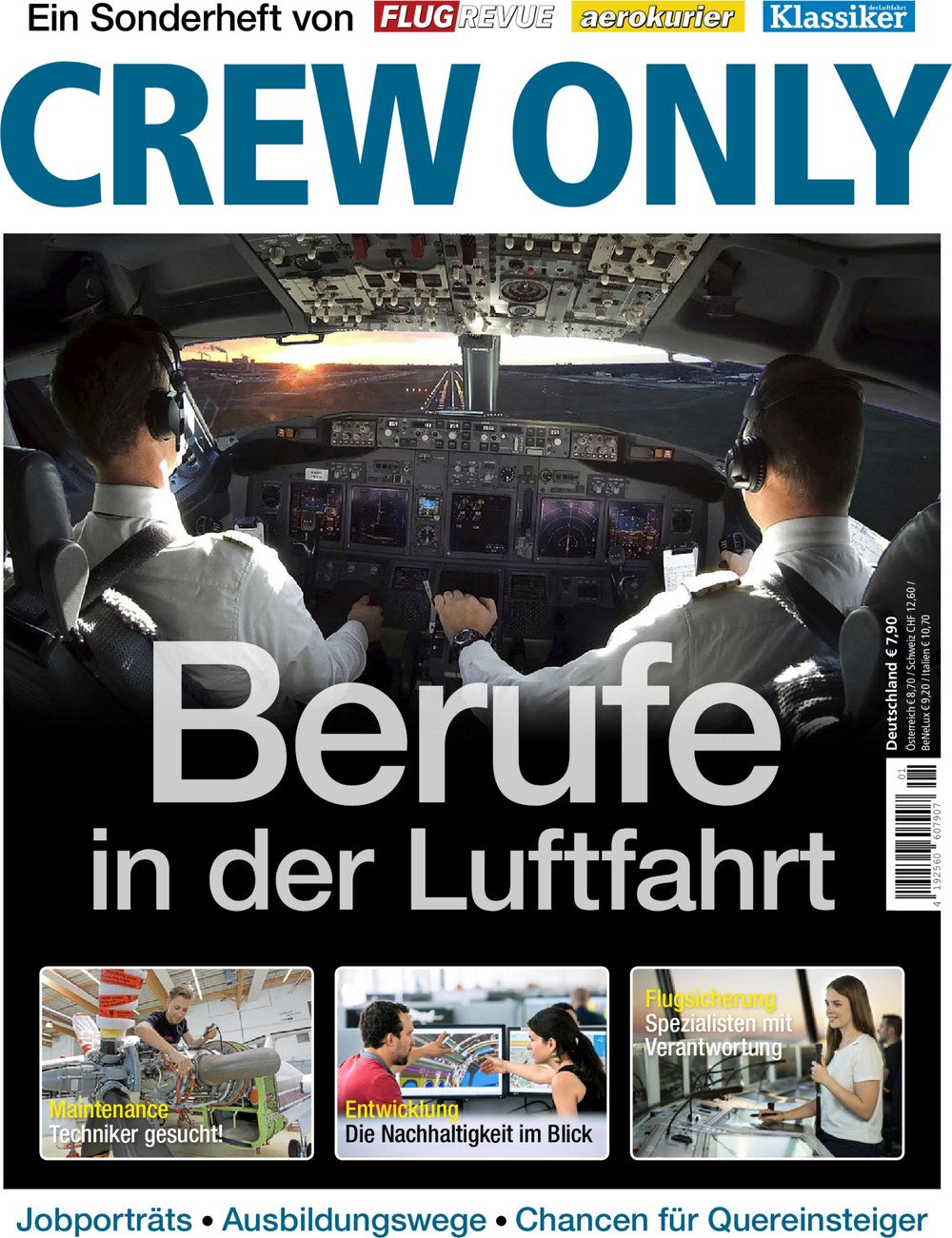 Flug Revue Magazin Deutschland 2025-01 Luftfahrt Berufe In Der Luftfahrt Cockpit