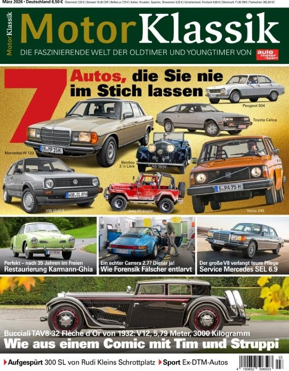 Motor Klassik Magasin Tyskland 2026-03