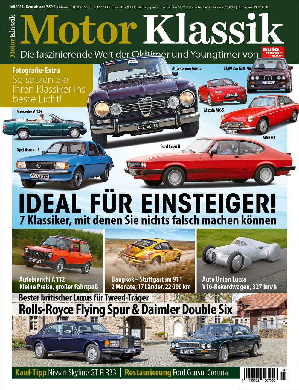 Motor Klassik Magasin Tyskland 2026-07
