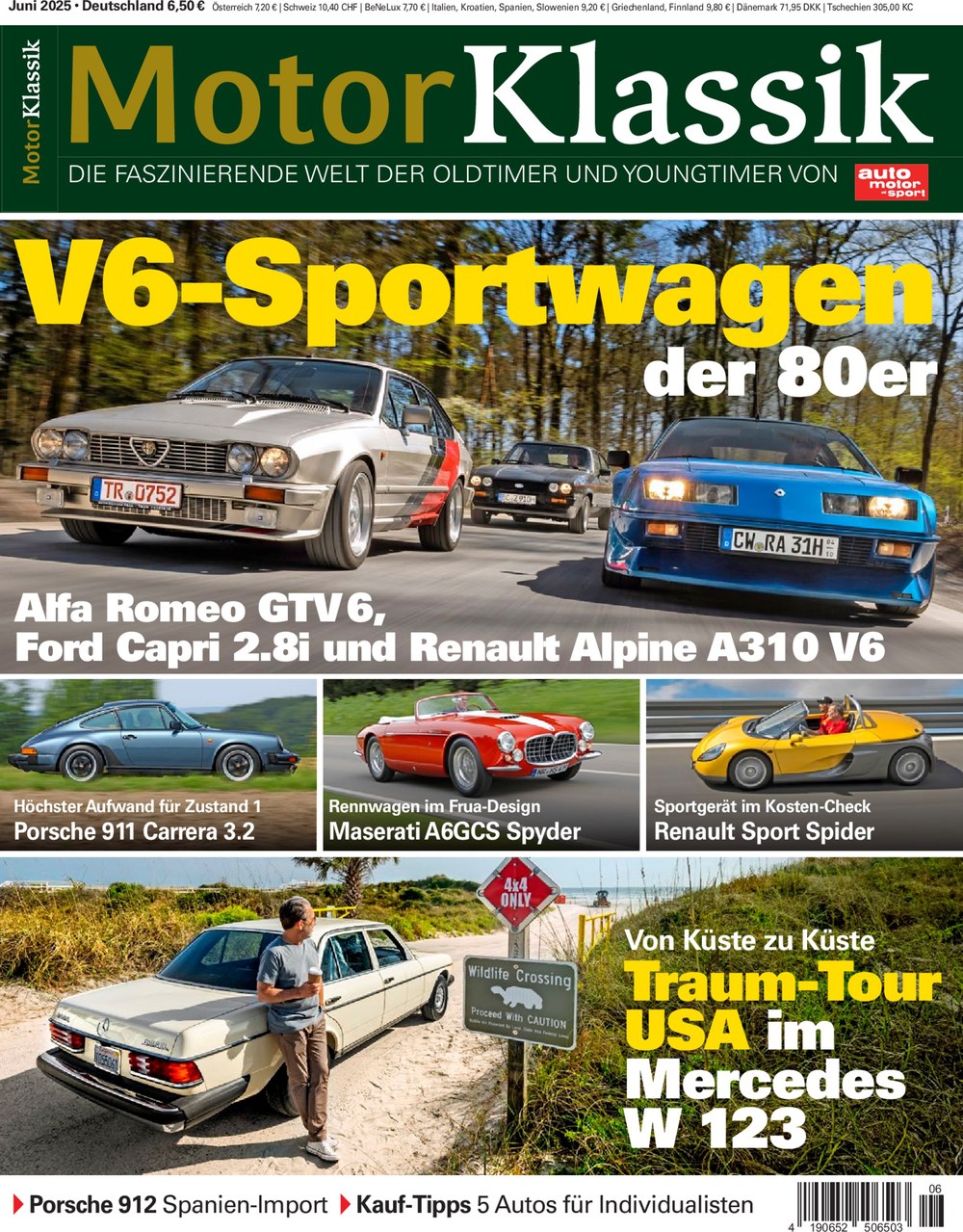 Motor Klassik Magasin Tyskland 2025-06