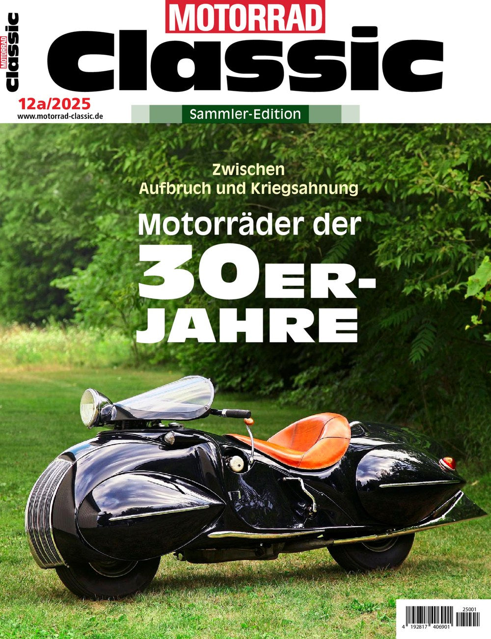Motorrad Classic Magazin Deutschland 2025-01 Motorräder Der 1930er-Jahre Vorkriegsmotorräder Sammler-Edition