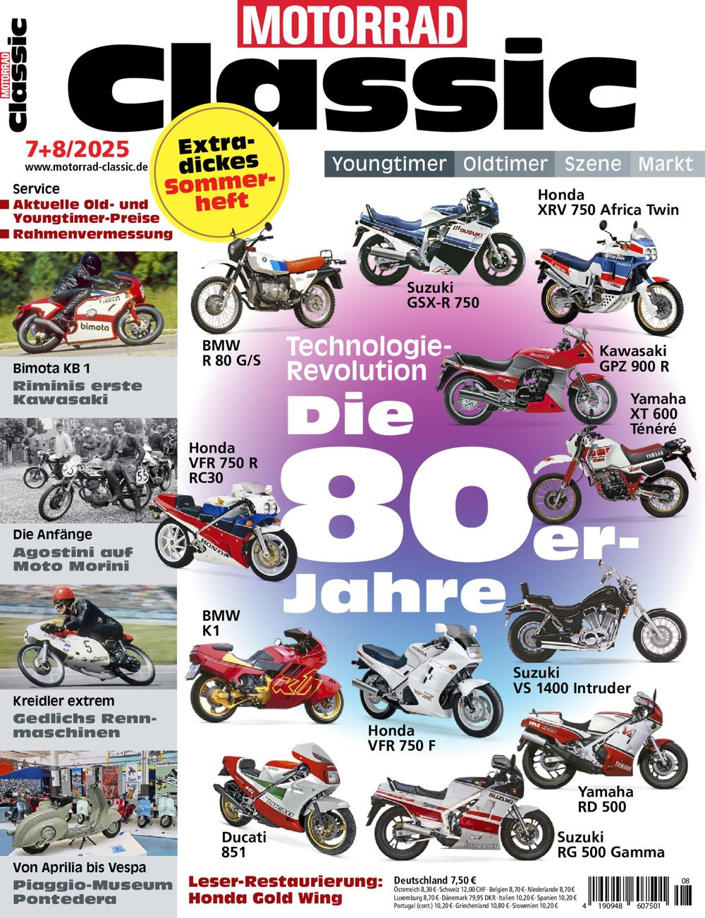 Motorrad Classic Magazin Deutschland 2025-08 Giacomo Agostini