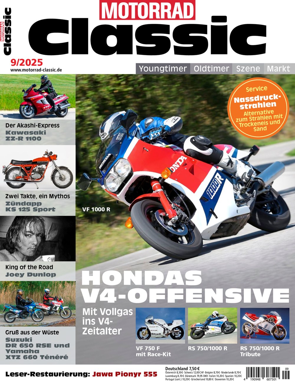 Motorrad Classic Tijdschrift Duitsland 2025-09