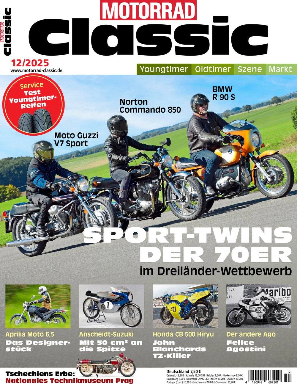 Motorrad Classic Magazin Deutschland 2025-12 Felice Agostini