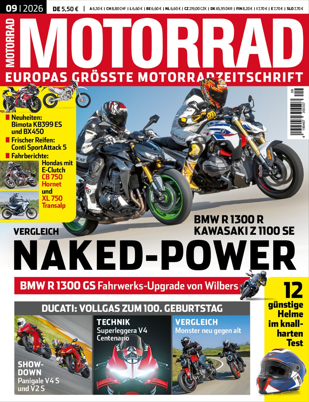 Motorrad Magasin Tyskland 2026-09