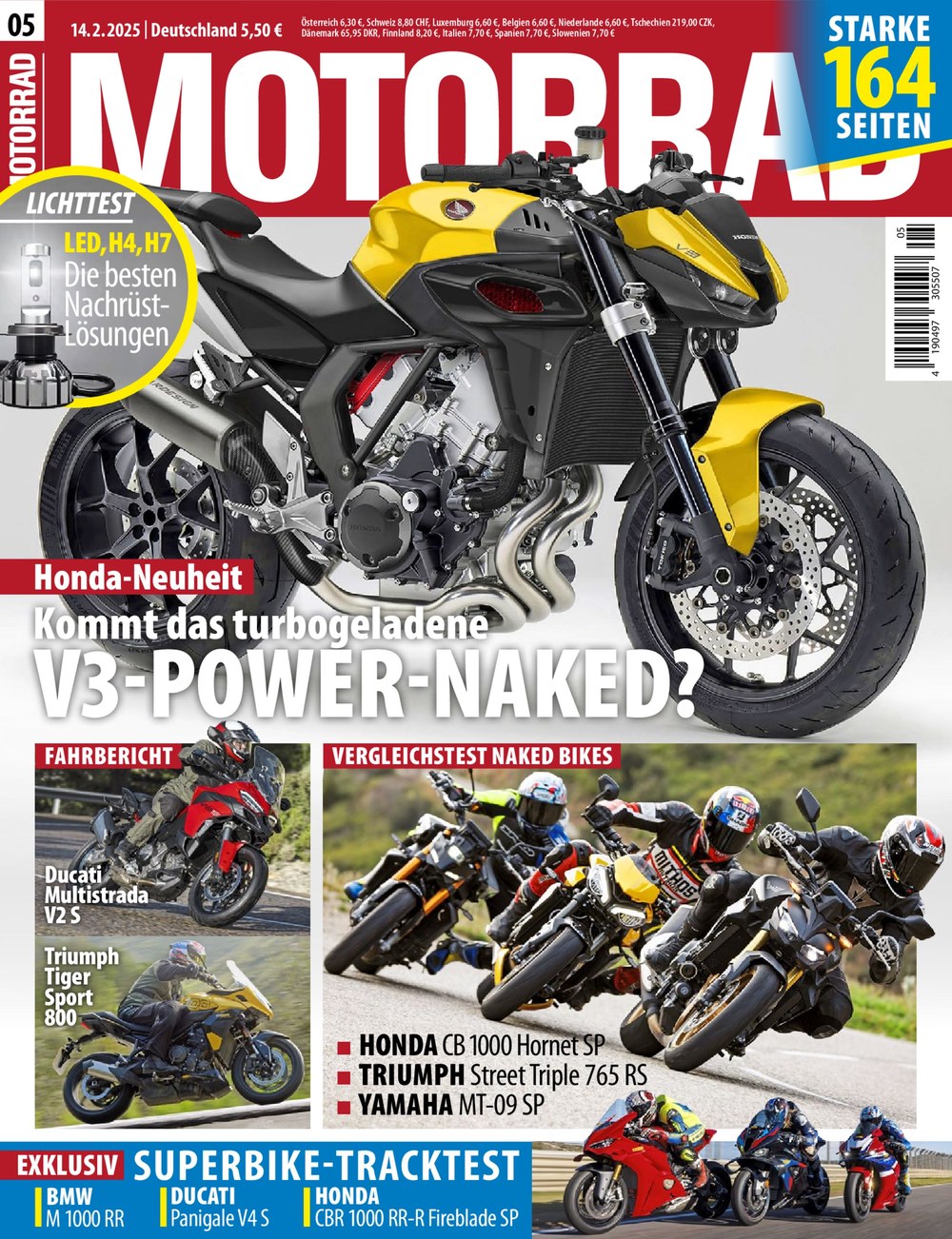 Motorrad Lehti Saksa 2025-05 Alkuperäinen painos