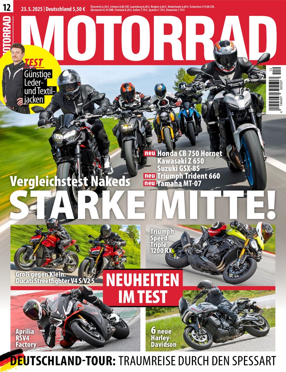 Motorrad Magasin Tyskland 2025-12