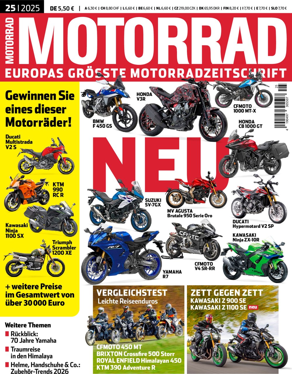 Motorrad Magasin Tyskland 2025-25