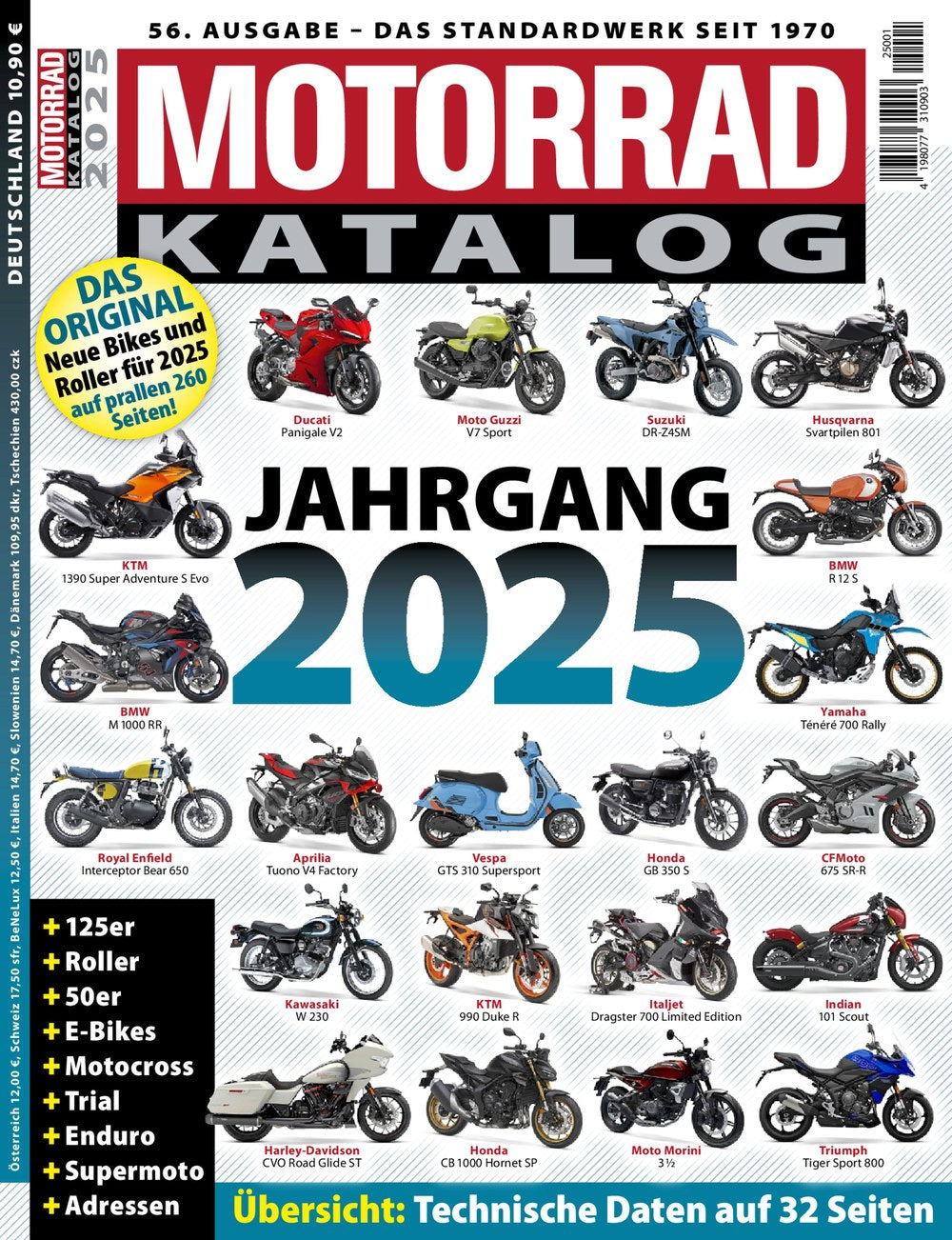 Motorrad-katalog Magazin Deutschland 2025-01 Motorrad Motorradkatalog 2025 Ducati Panigale V2