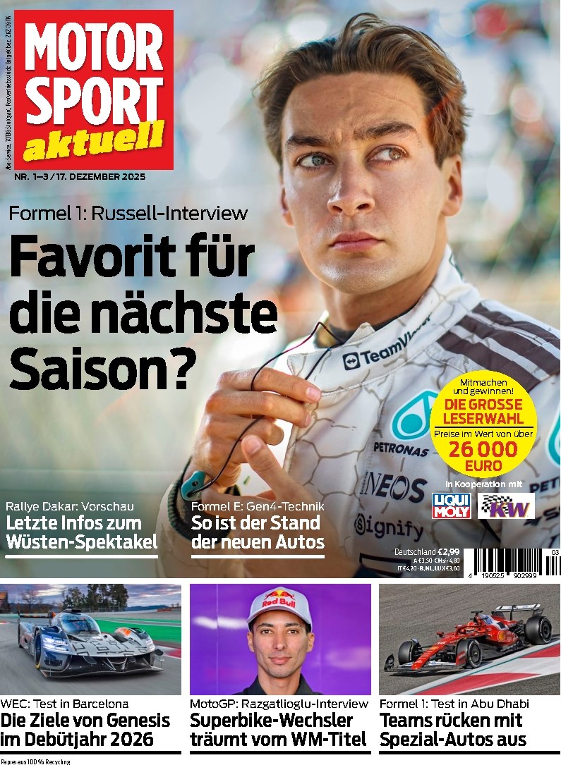 Motorsport Aktuell Magazin Deutschland 2026-03 George Russell