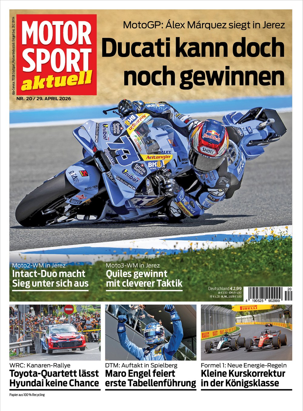 Motorsport Aktuell Magazin Deutschland 2026-20 Álex Márquez Maro Engel