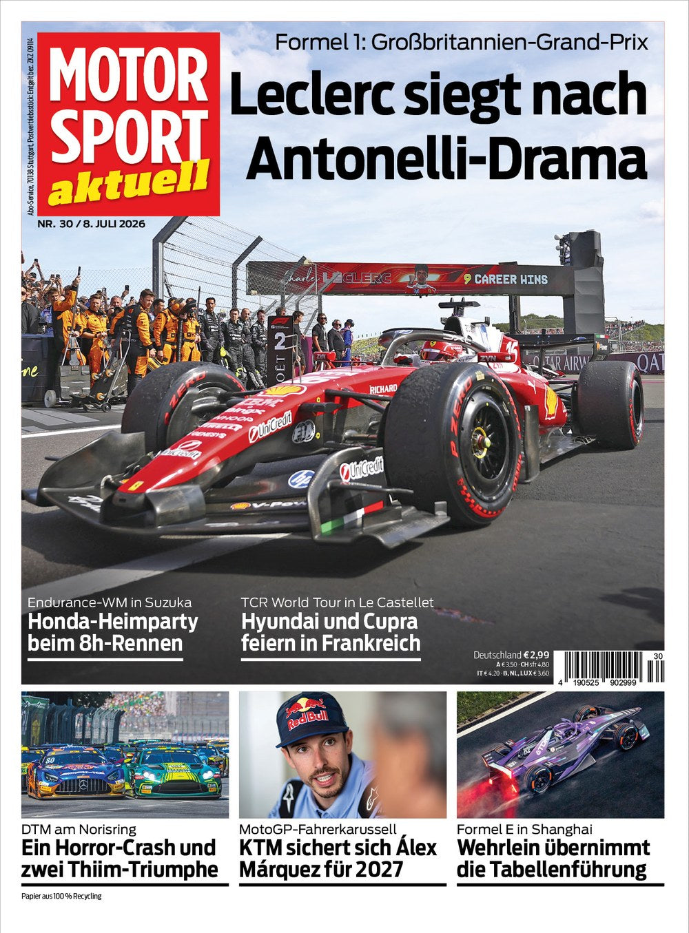 Motorsport Aktuell Magasin Tyskland 2026-30