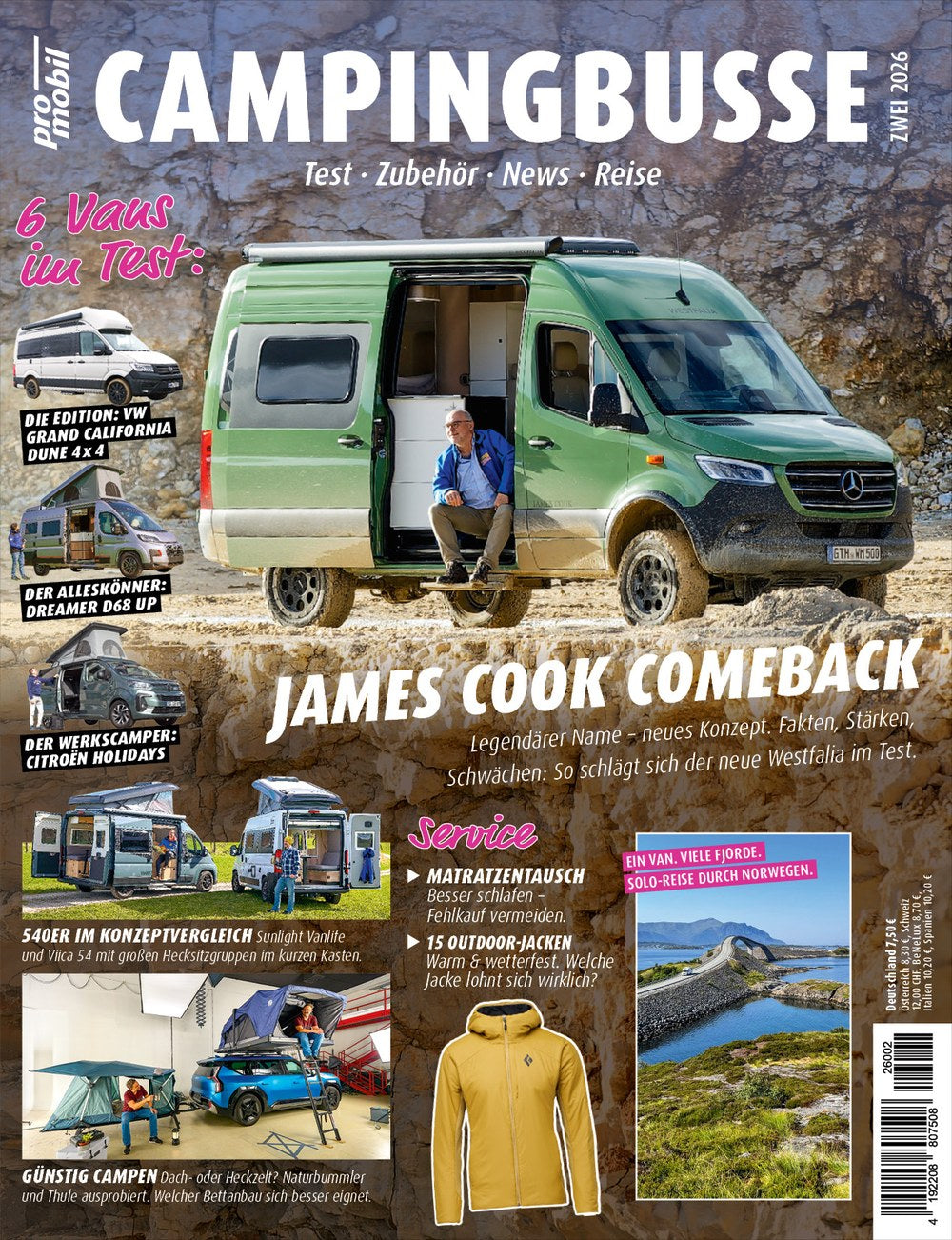 Pro Mobil Campingbusse Lehti Saksa 2026-02