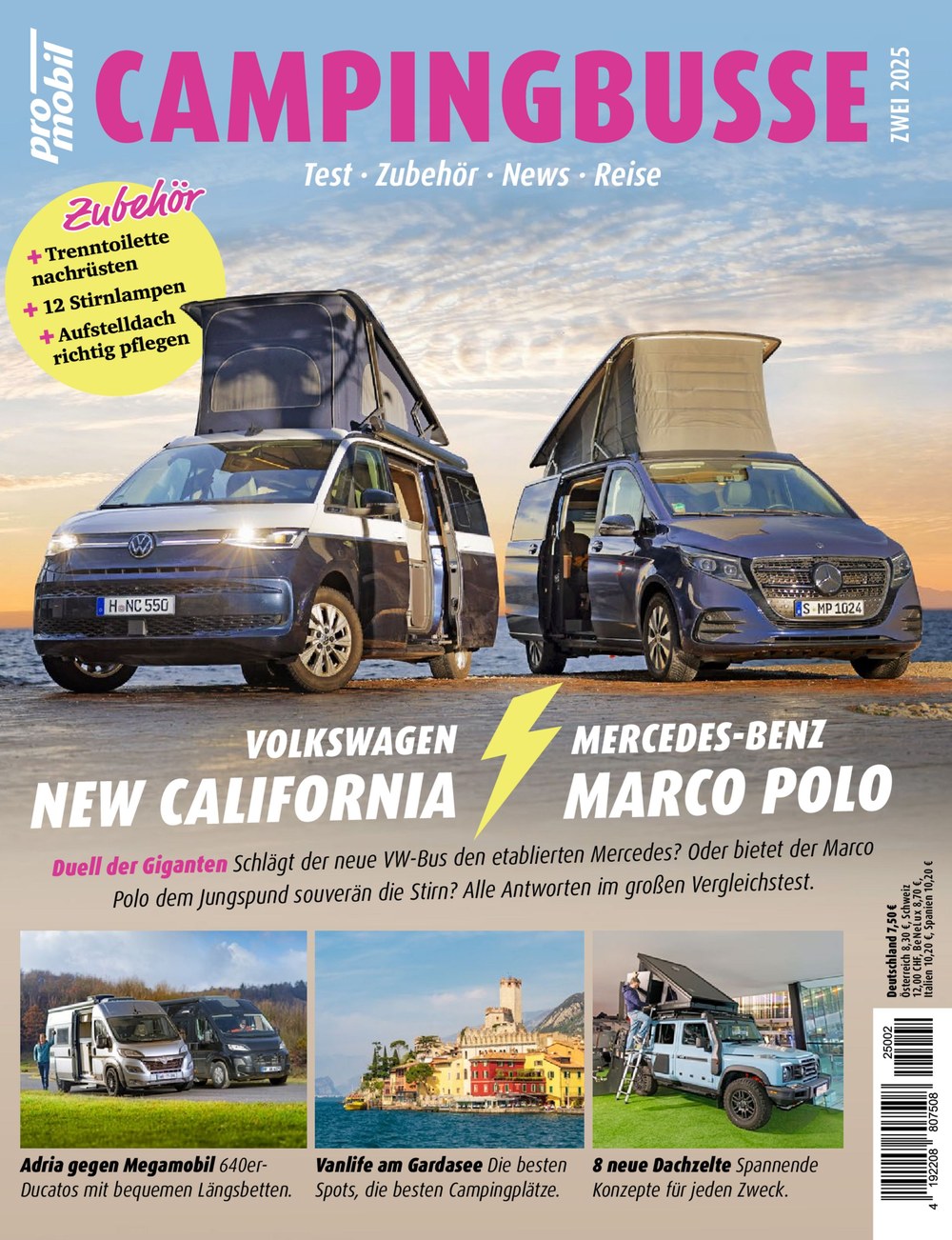 Pro Mobil Campingbusse Magazine Germany 2025-02