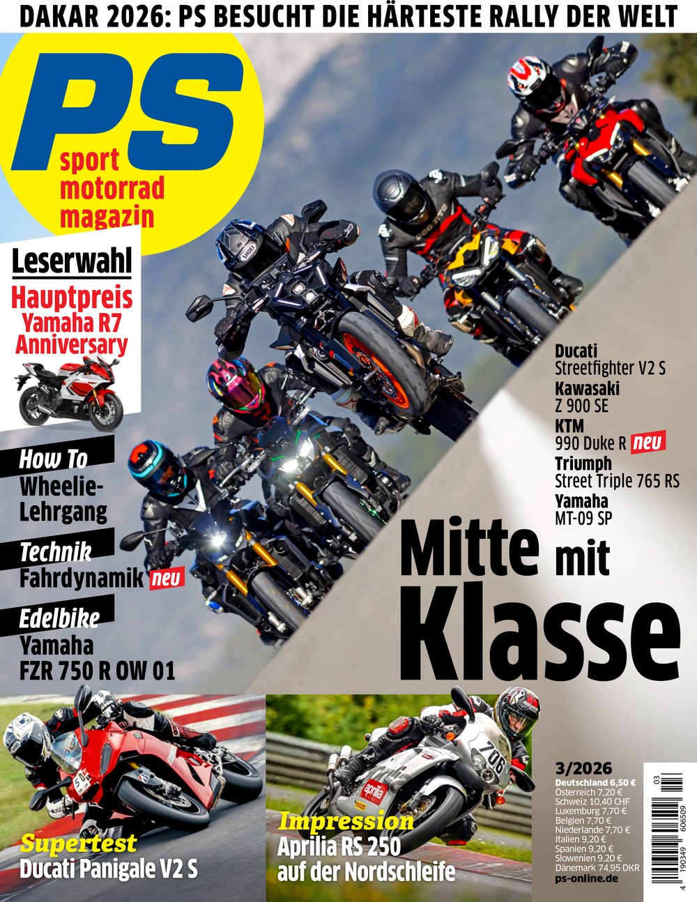 Ps Motorrad Magazine Germany 2026-03