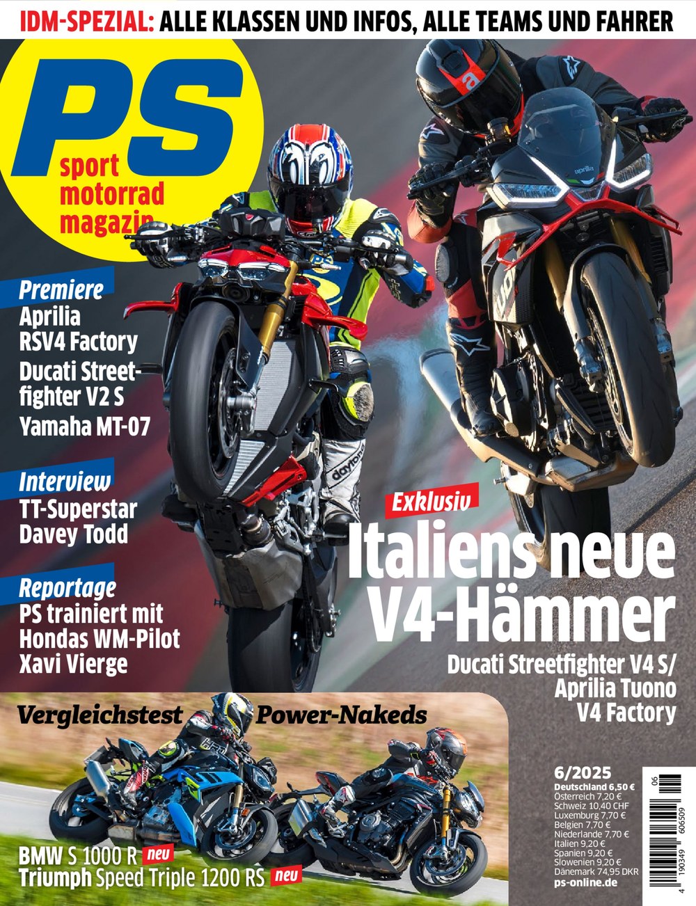 Ps Motorrad Magazin Deutschland 2025-06 Xavi Vierge Davey Todd