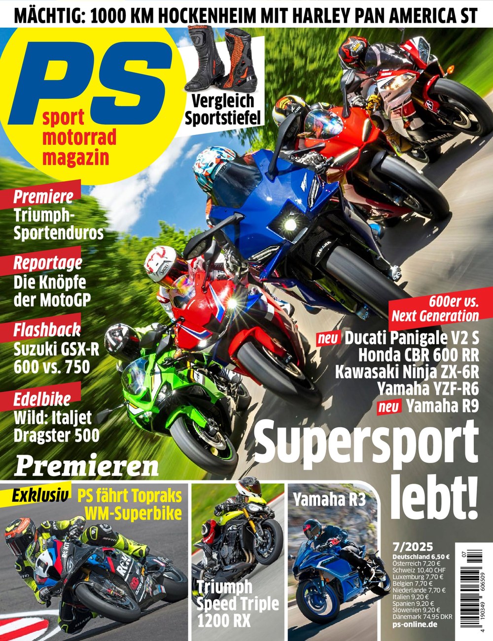 Ps Motorrad Magasin Tyskland 2025-07