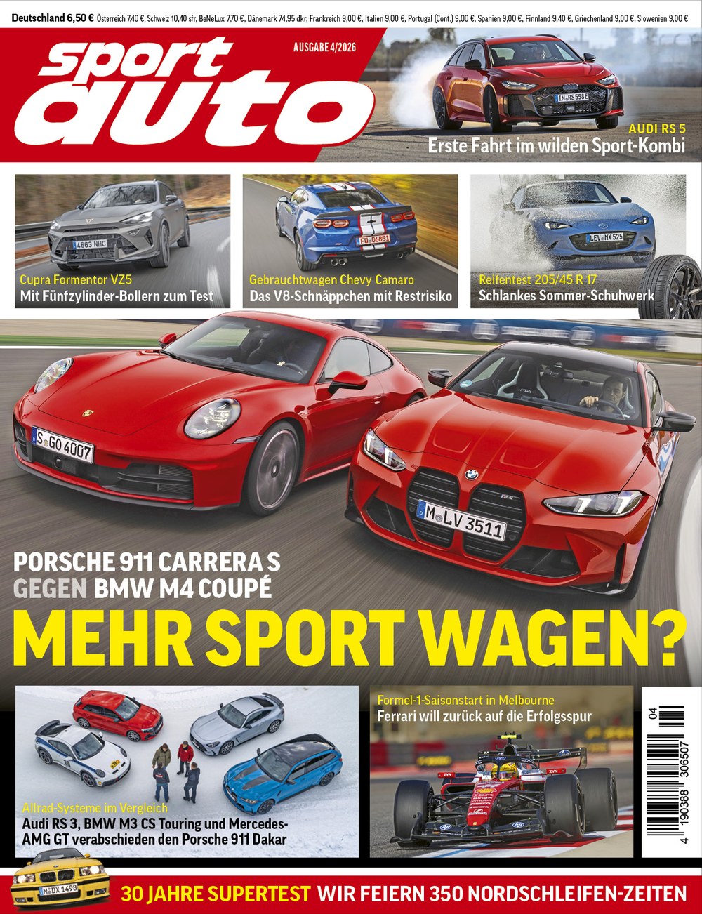Sport Auto Magasin Tyskland 2026-04
