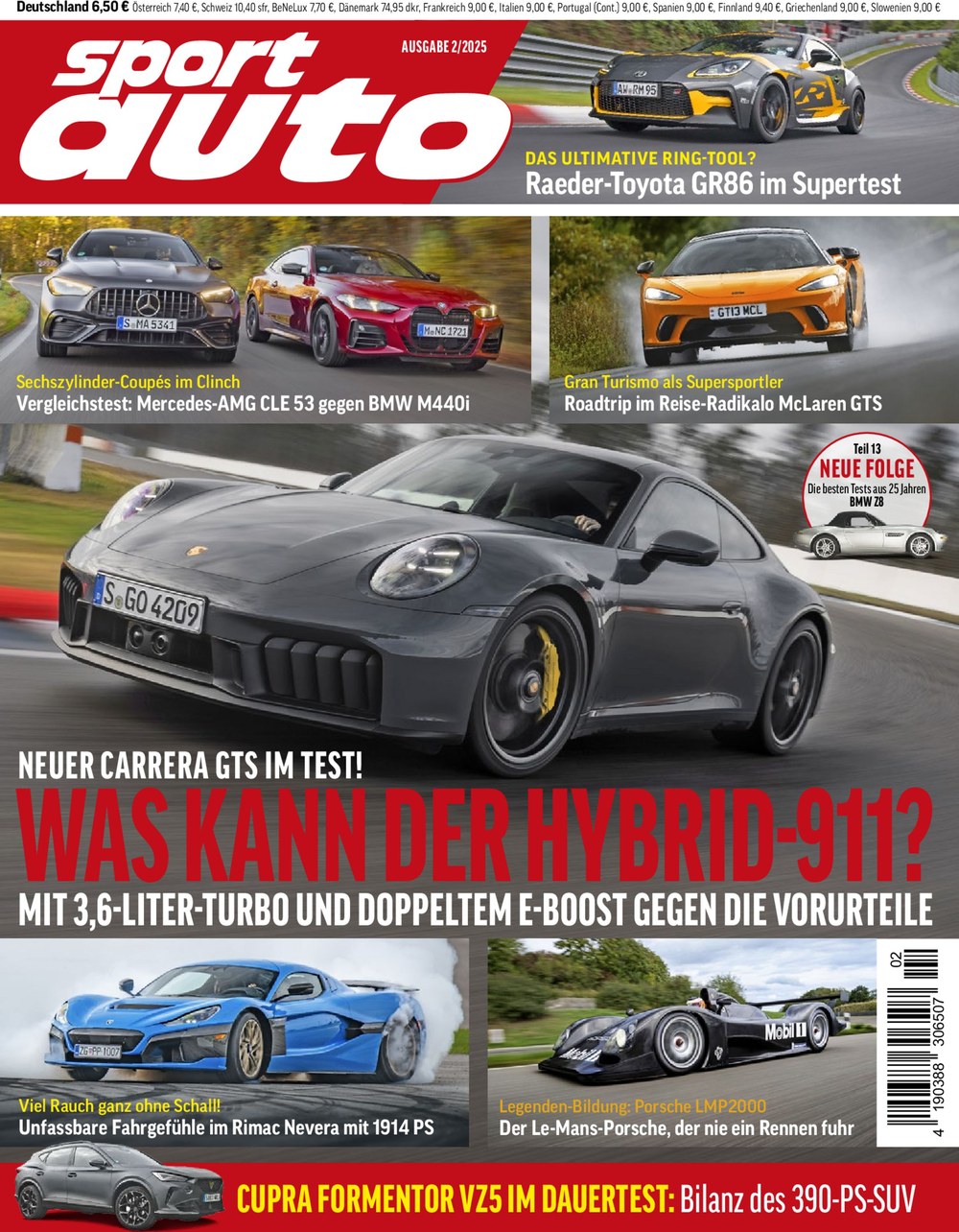 Sport Auto Rivista Germania 2025-02 Edizione originale