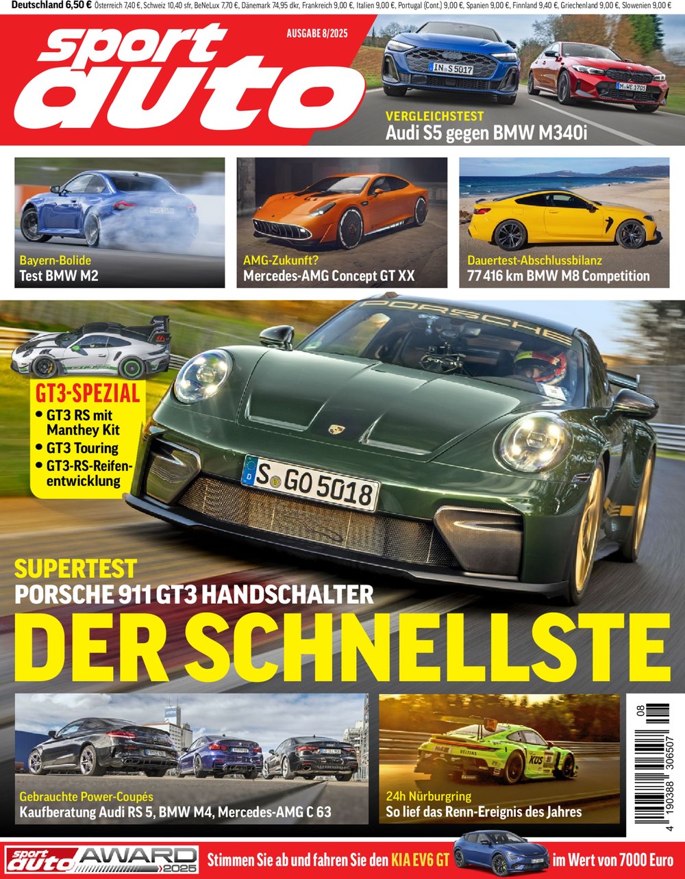 Sport Auto Magasin Tyskland 2025-08