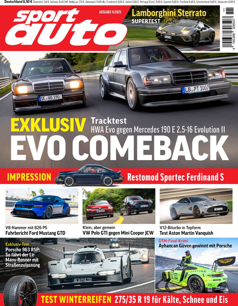 Sport Auto Magazin Deutschland 2025-11 Ayhancan Güven
