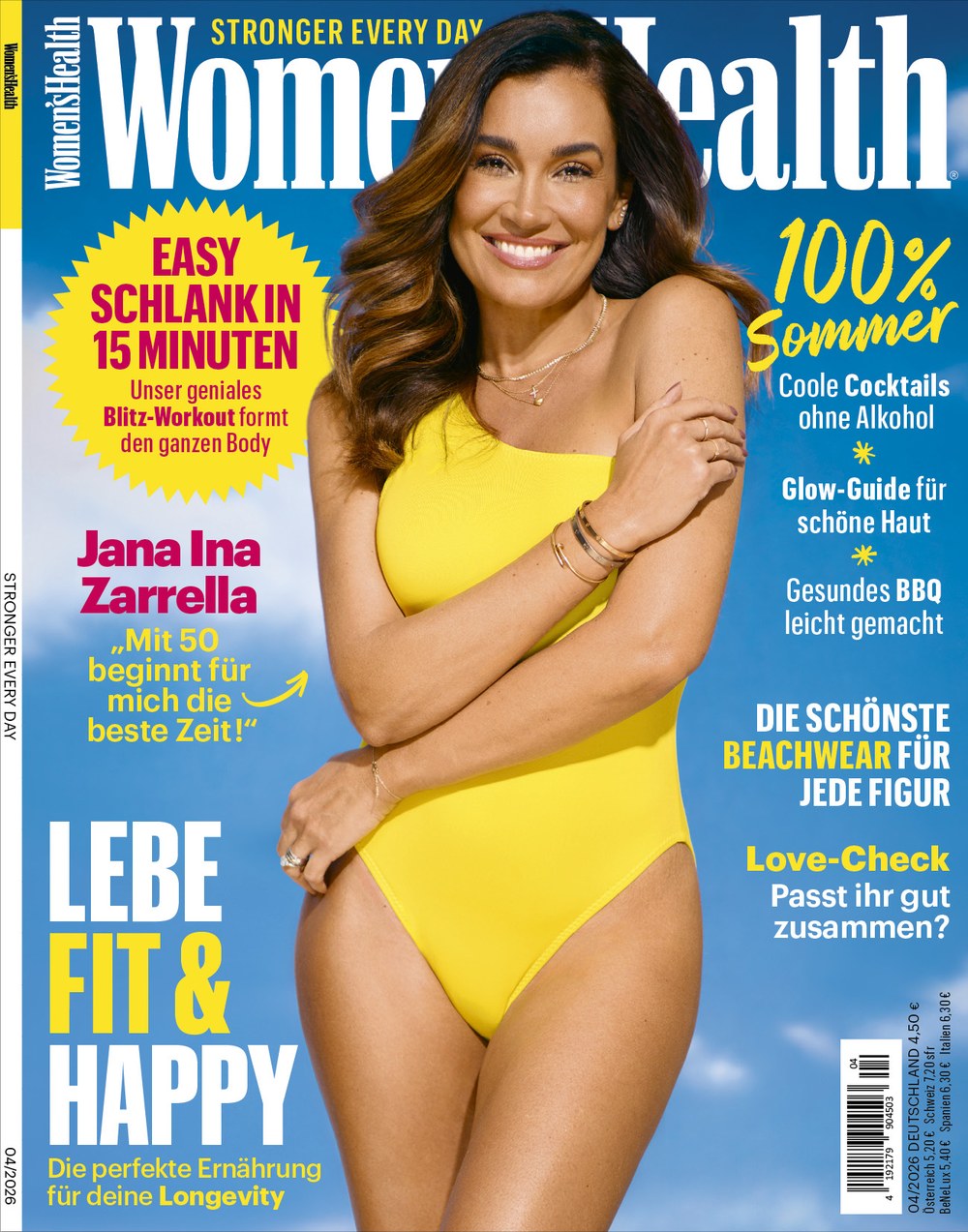 Womens Health Magazin Deutschland 2026-04 Jana Ina Zarrella