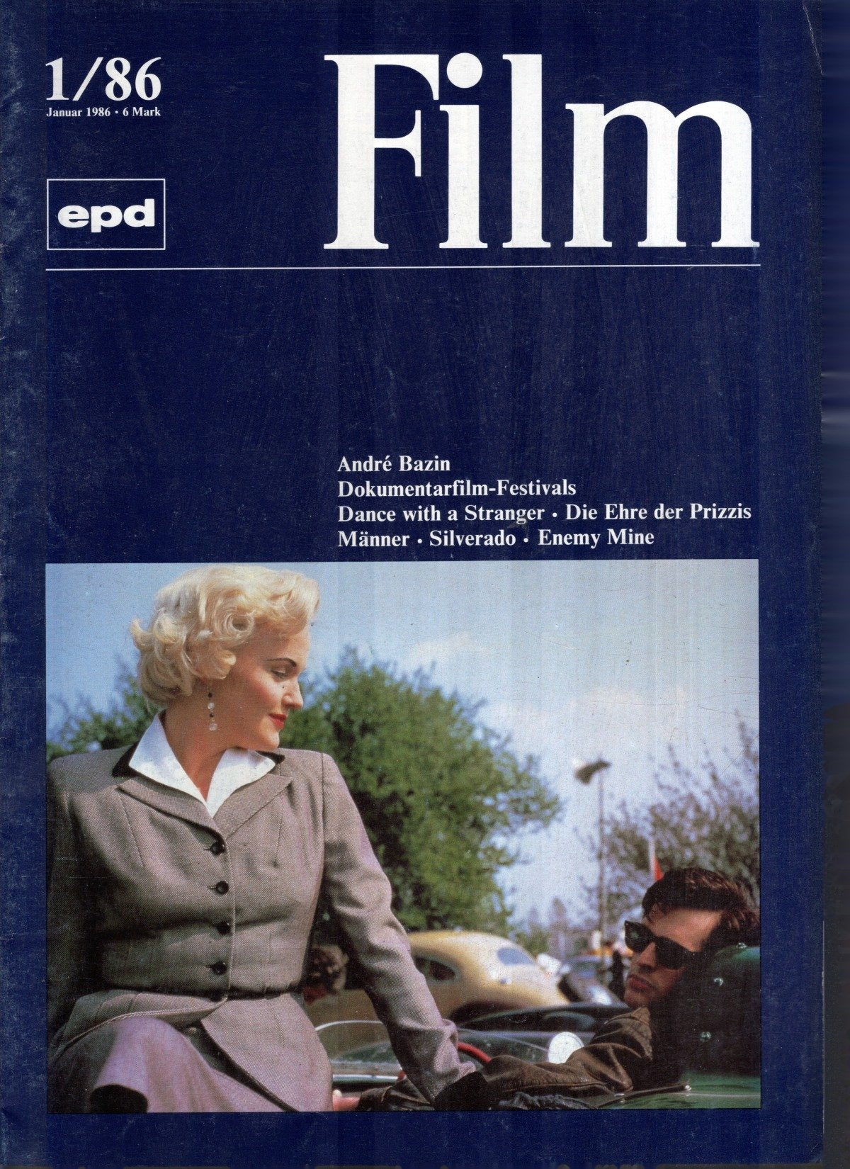 EPD Film Magazin Deutschland 1986-01 Miranda Richardson Rupert Everett André Bazin