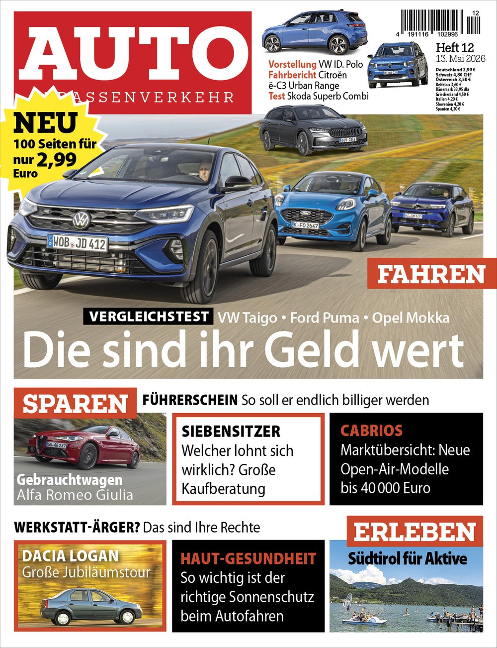 AUTO Strassenverkehr Magazine Germany 2026-12