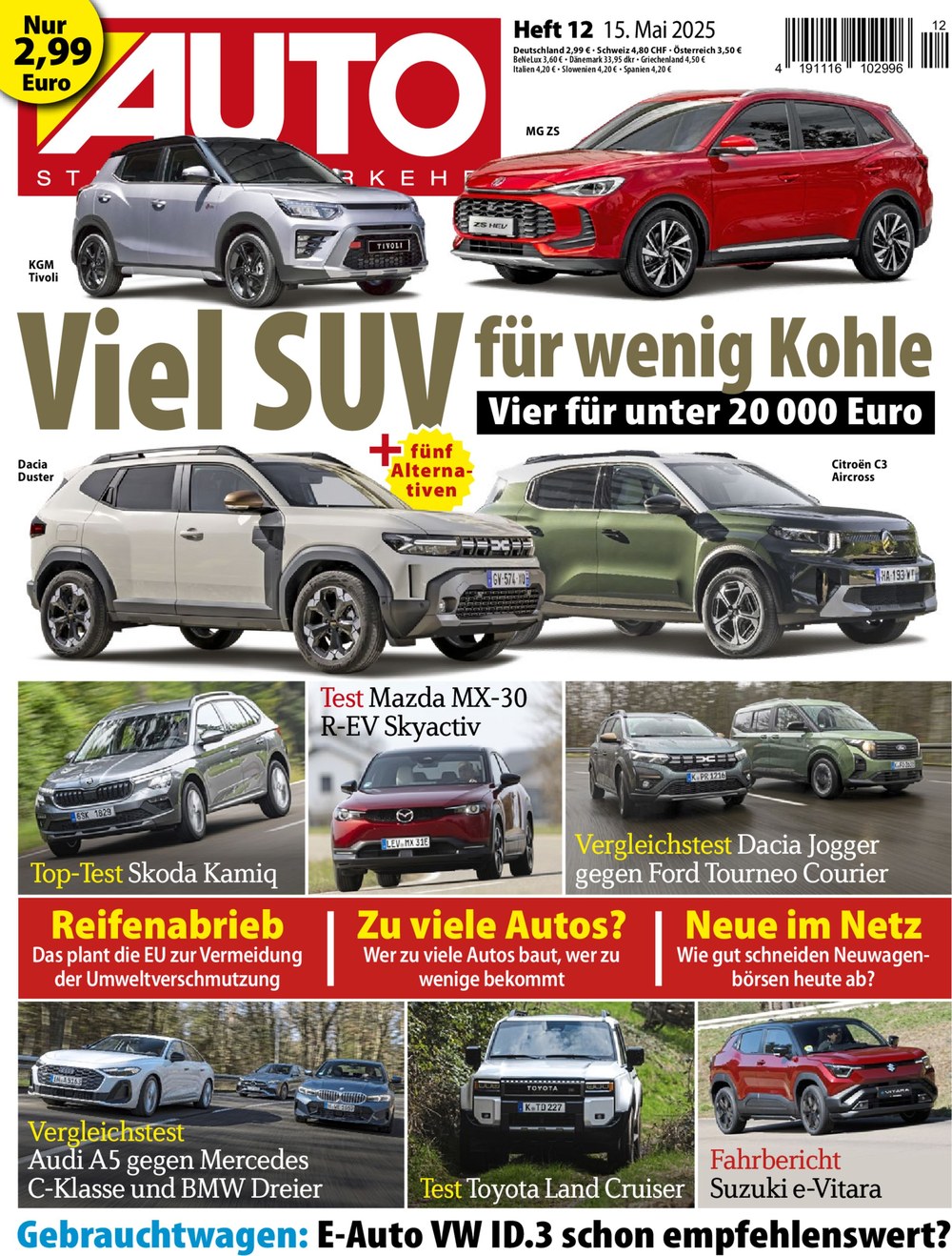 AUTO Strassenverkehr Tijdschrift Duitsland 2025-12