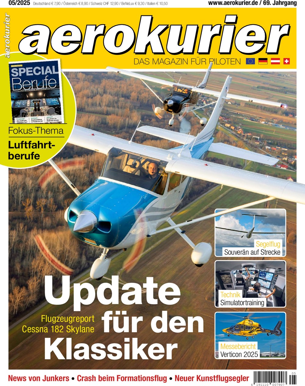 Aerokurier Lehti Saksa 2025-05