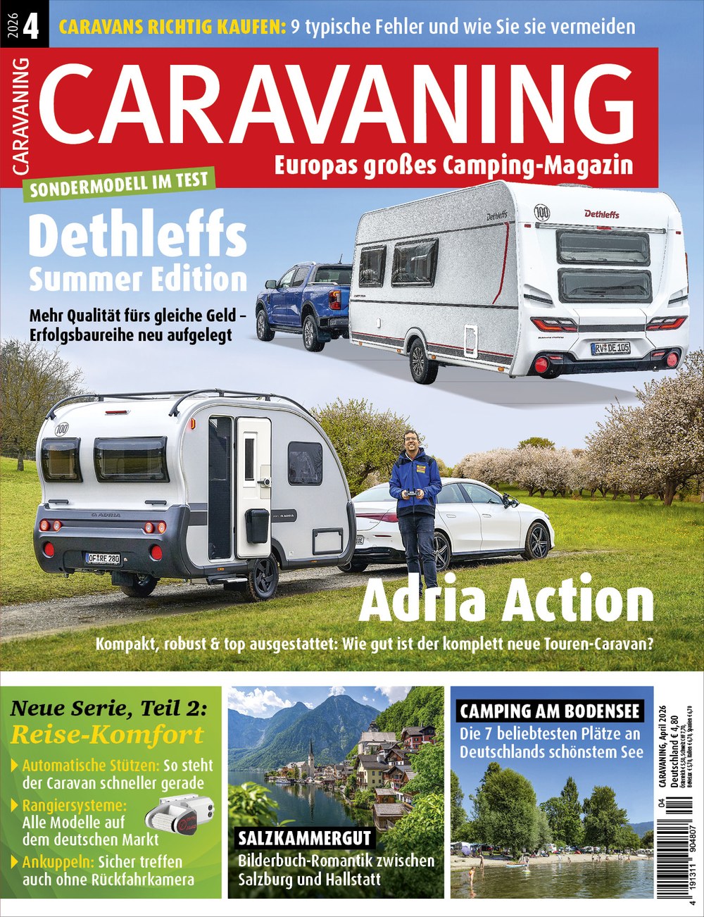 Caravaning Magazin Deutschland 2026-04 Caravaning Camping Dethleffs Summer Edition
