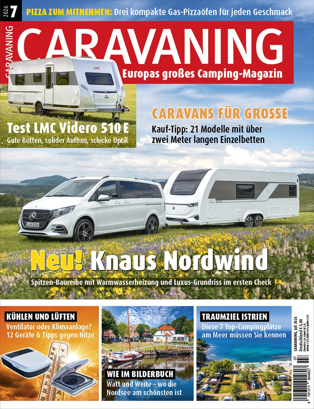 Caravaning Magazin Deutschland 2026-07 Camping Caravaning Knaus Nordwind