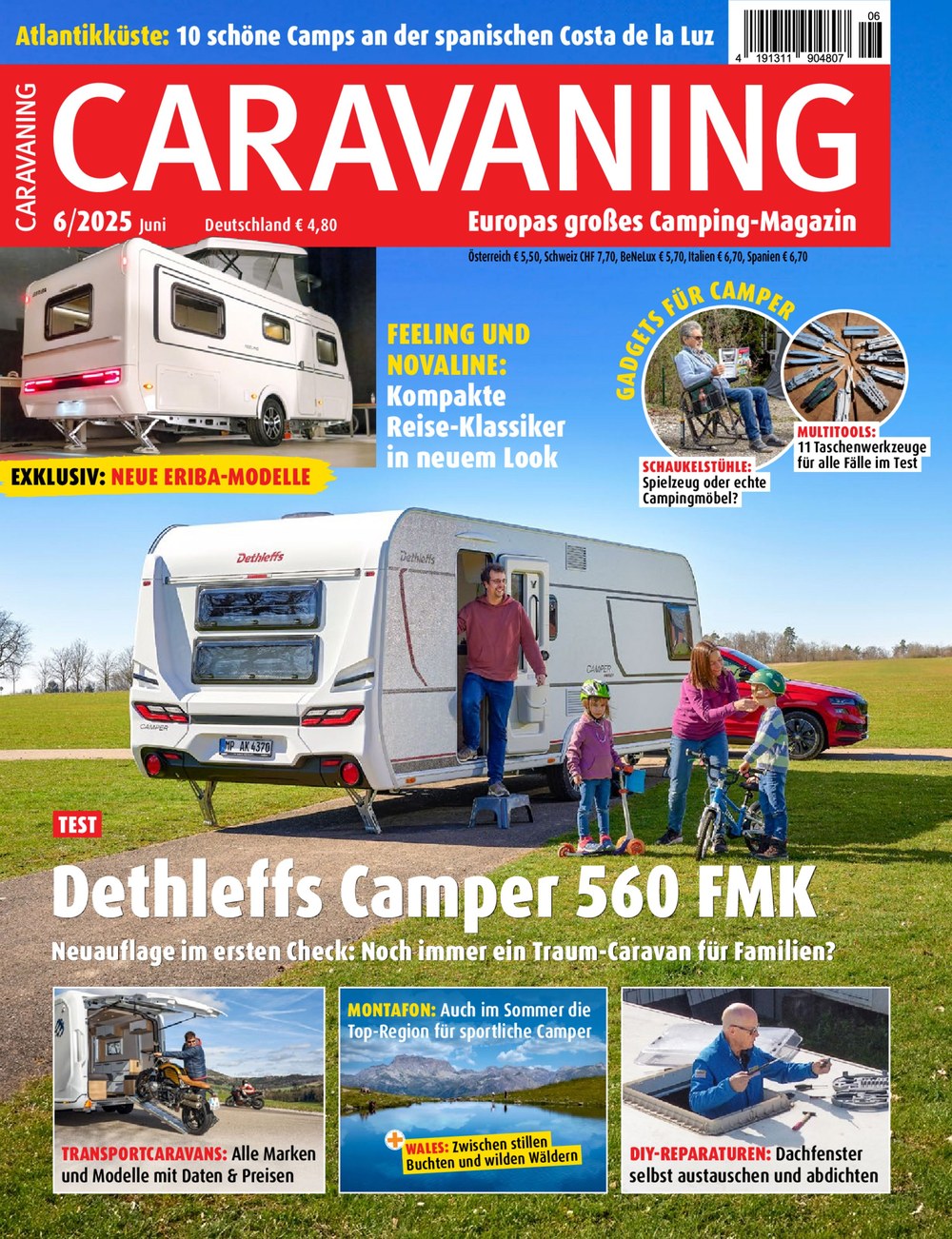 Caravaning Tijdschrift Duitsland 2025-06