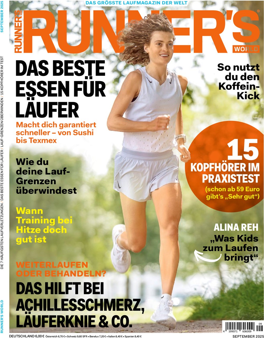 Runner's World Magazin Deutschland 2025-09 Alina Reh