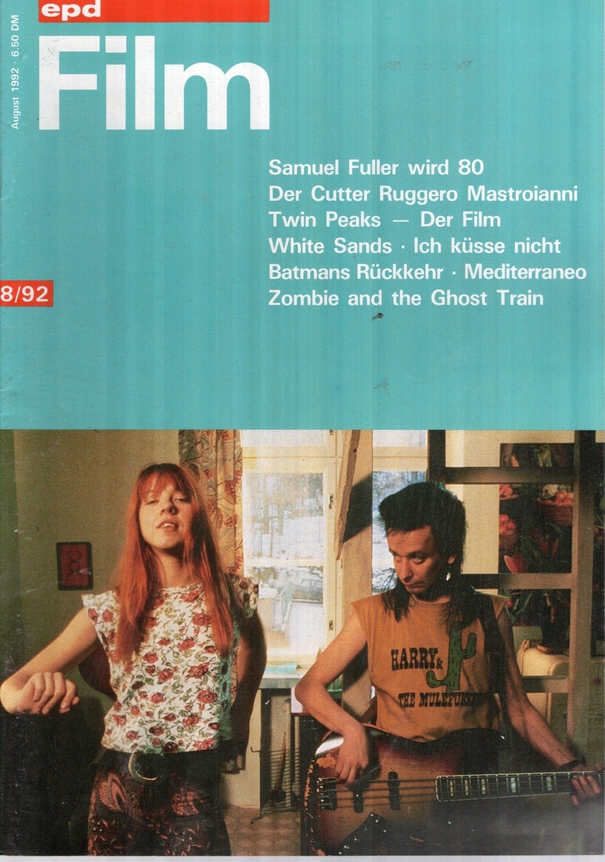 EPD Film Magazin Deutschland 1992-08 Silu Seppälä Marjo Leinonen Samuel Fuller Ruggero Mastroianni