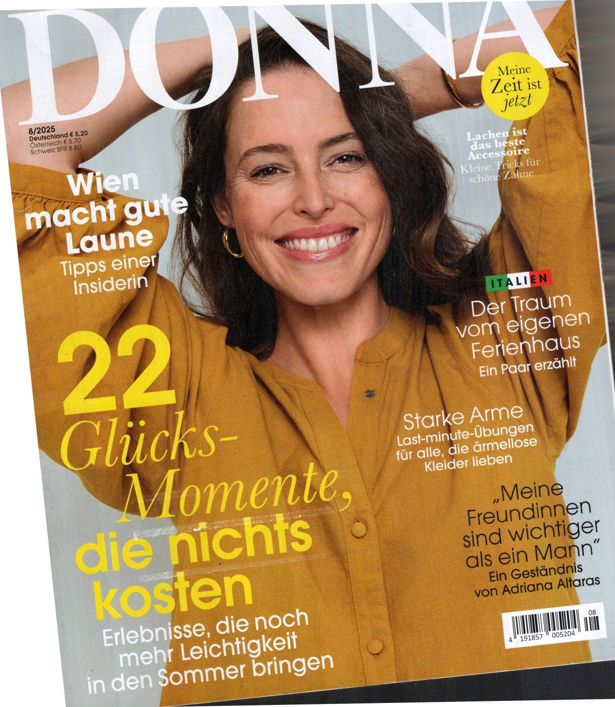 Donna Magazin Deutschland 2025-08 Rose Simpson Adriana Altaras