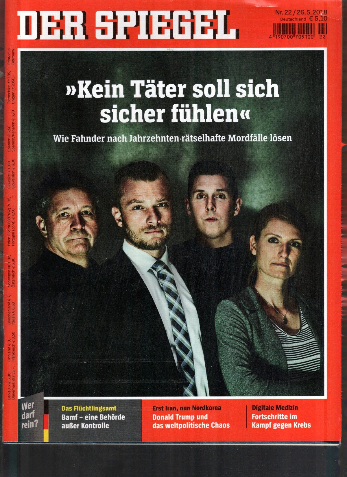 Der Spiegel Magazin Deutschland 2018-22 Donald Trump