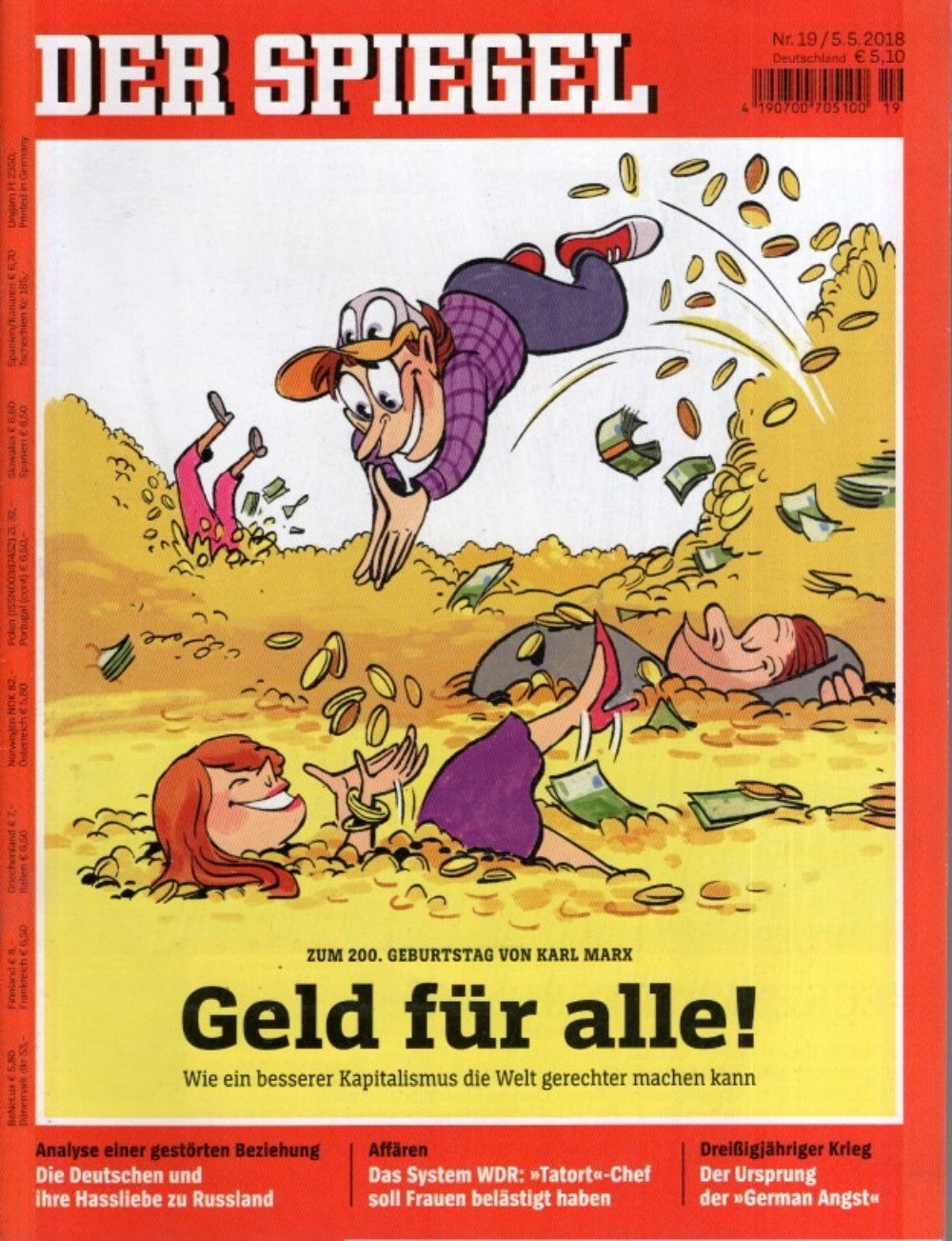 Der Spiegel Magazin Deutschland 2018-19 Karl Marx