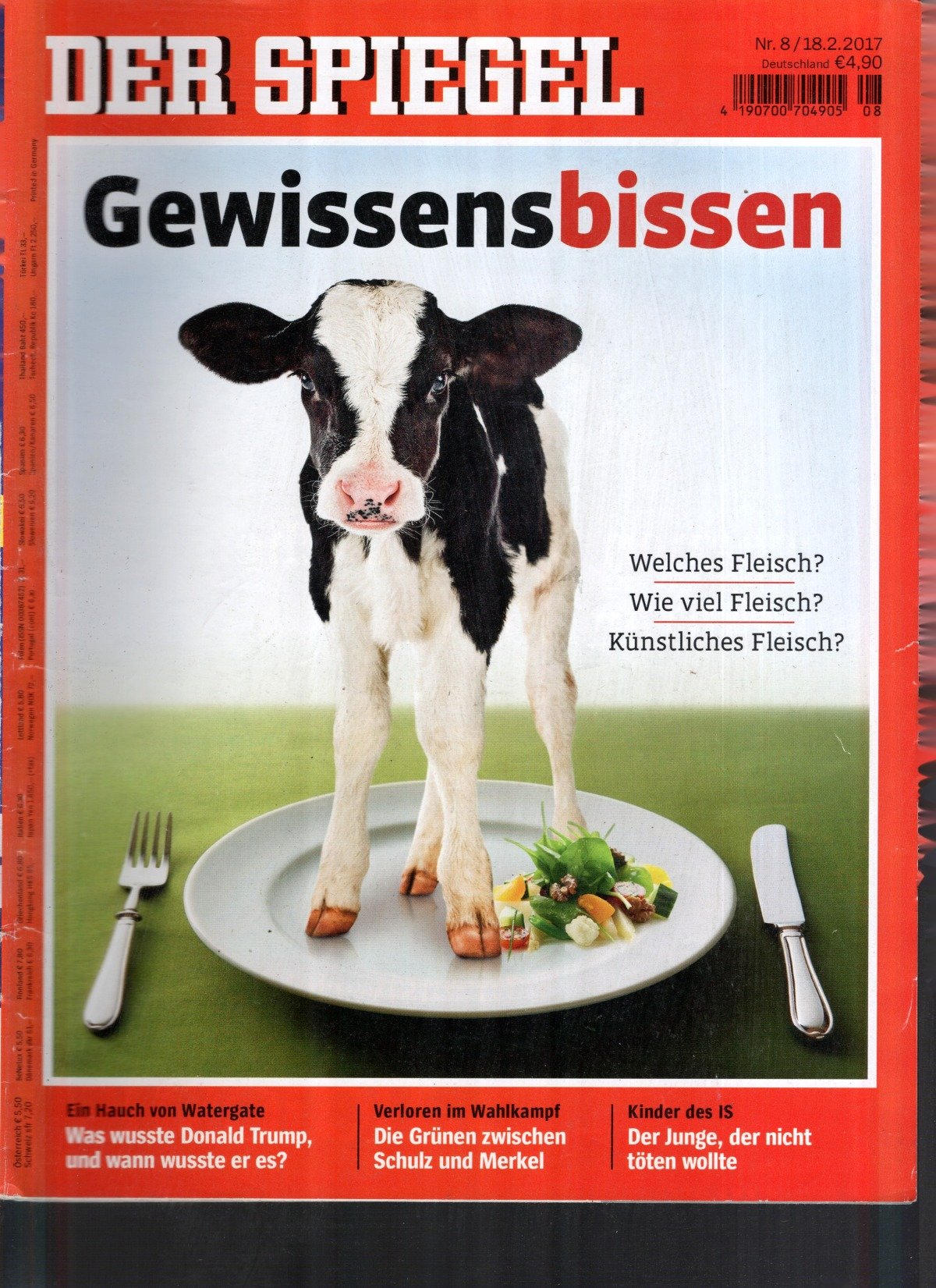 Der Spiegel Magazin Deutschland 2017-08 Donald Trump