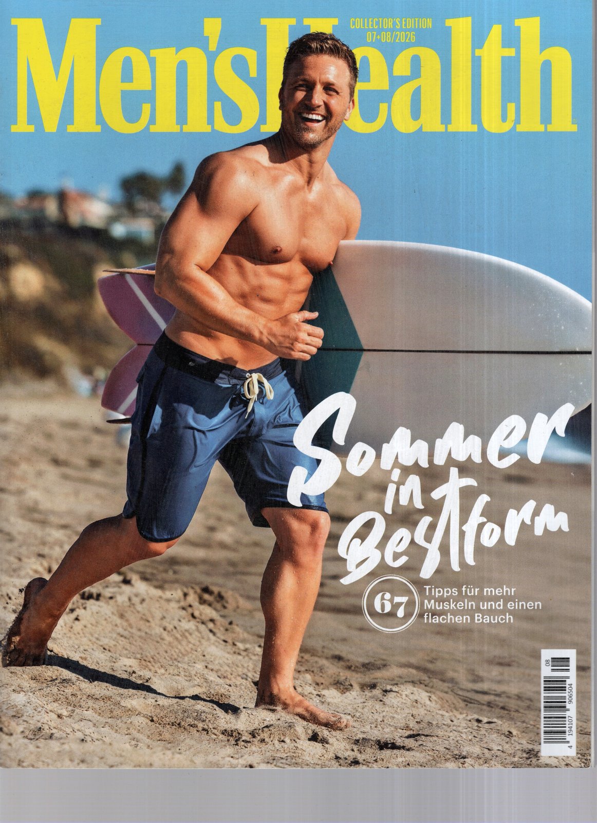 Mens Health Magazin Deutschland 2026-07+08 Parker Cote Edition
