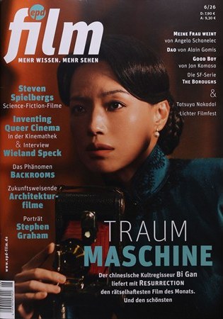 EPD Film Magazin Deutschland 2026-07 Bi Gan Steven Spielberg Wieland Speck Stephen Graham Angela Schanelec