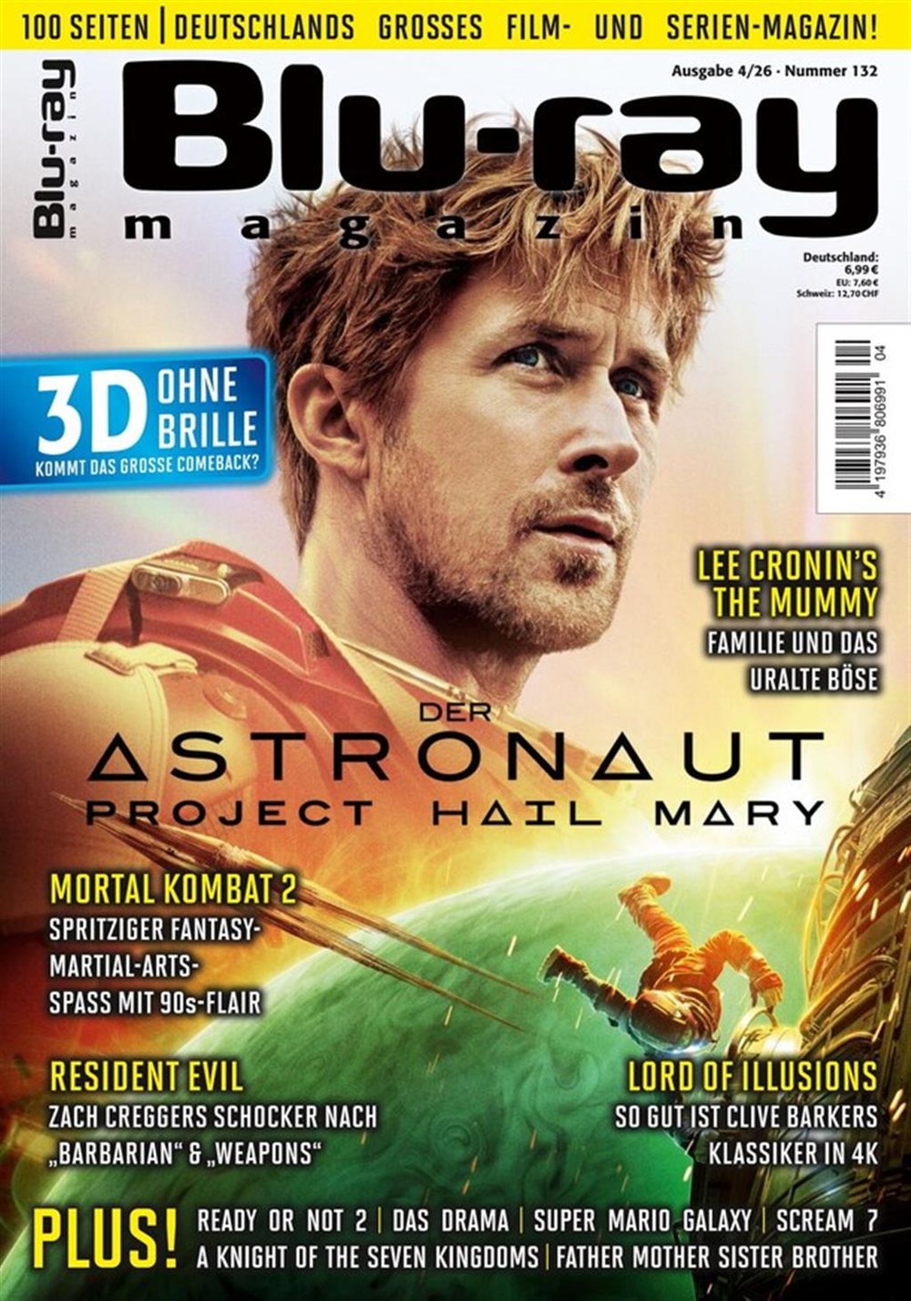 Blu Ray Magazin Deutschland 2026-04 Ryan Gosling Lee Cronin Zach Cregger Clive Barker