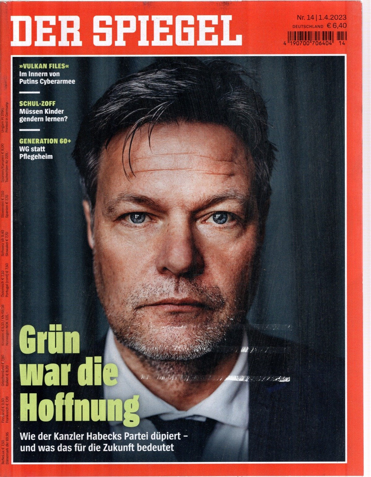 Der Spiegel Magazin Deutschland 2023-14 Habeck
