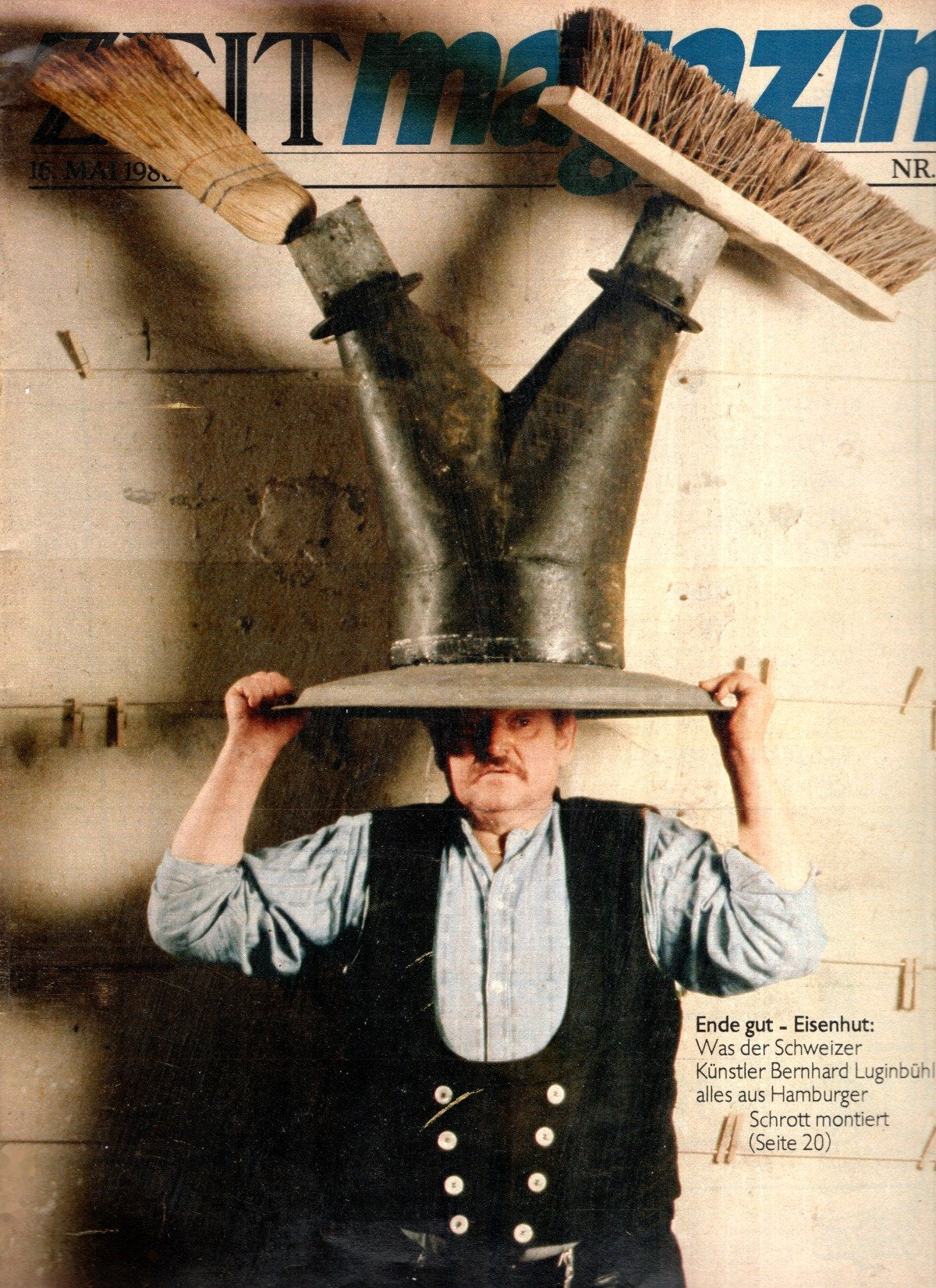 Zeit Magazin Deutschland 1980-21 Bernhard Luginbühl