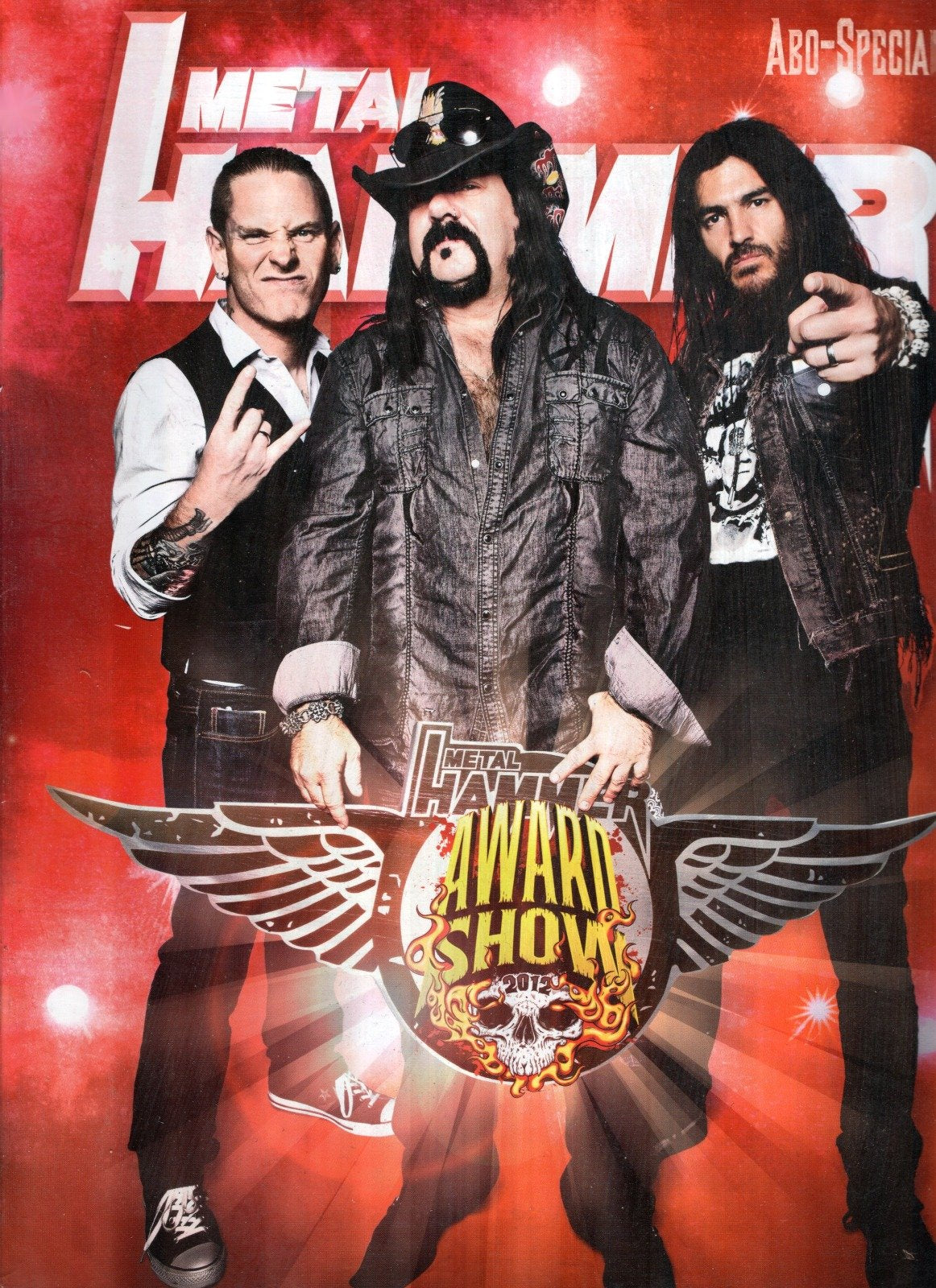 Metal Hammer Magasin Tyskland 2012-11 + Poster