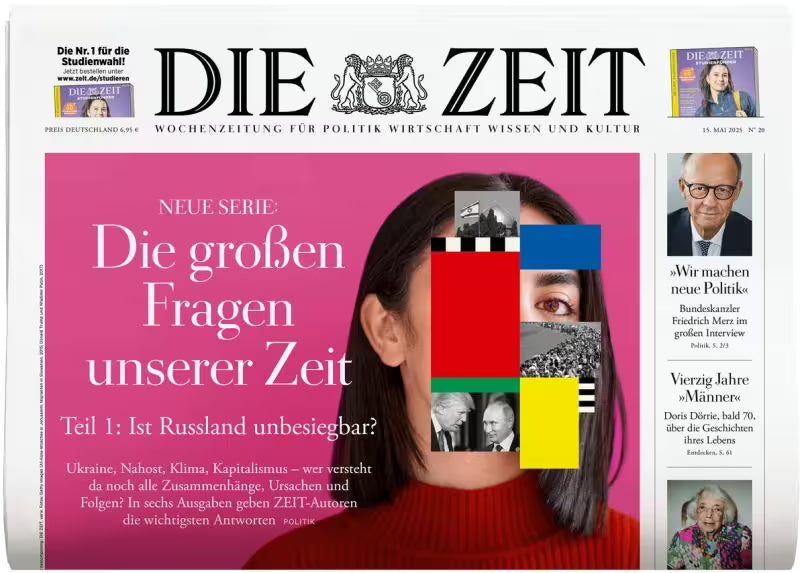 Die Zeit Tijdschrift Duitsland 2025-20 – Friedrich Merz Doris Dörrie – Originele uitgave