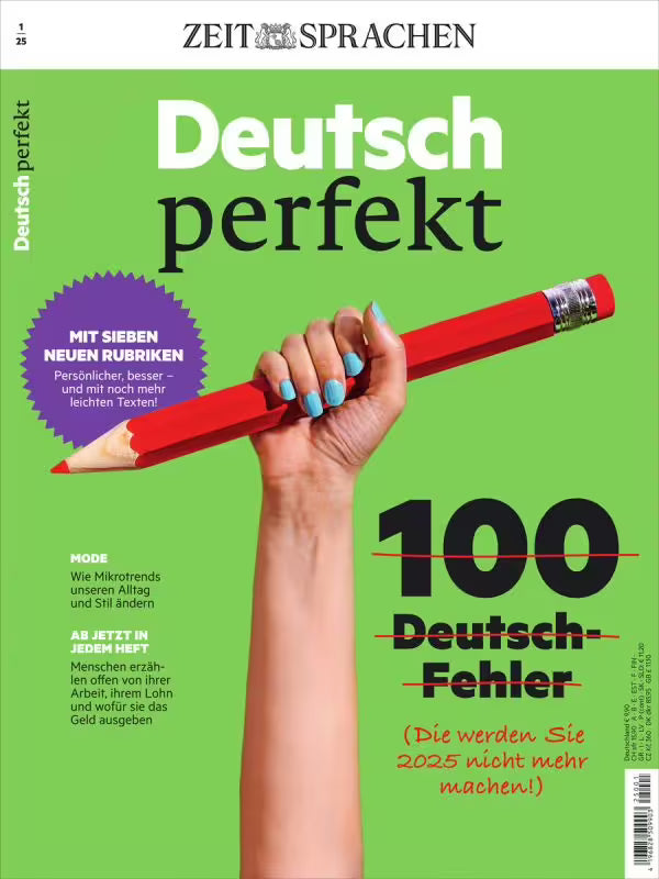 Deutsch Perfekt Magazin Deutschland 2025-01