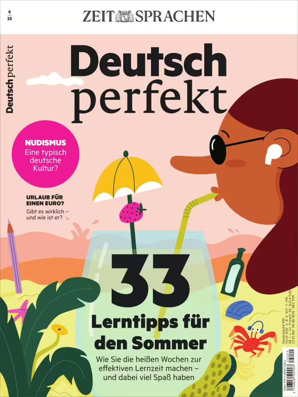 Deutsch perfekt Magasin Tyskland 2025-09